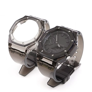 Bracelet de montre en TPU deux-en-un pour Casio GA2100/2110, design transparent, kit d'outils inclus, plusieurs couleurs disponibles - Product Image 2
