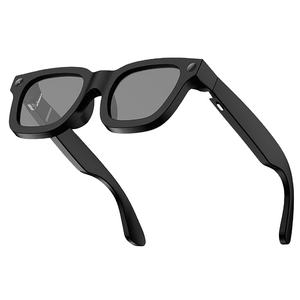 AI翻訳フォトクロミックメガネ電気変色サングラスChatGPT音楽800W WiFi接続G300Cカメラ付きスマートグラス - Product Image 1