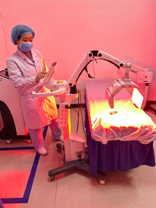 Thérapie photodynamique LED KN-7000A approuvée par la CE médicale thérapie par la lumière IR rouge bleu jaune pour la beauté de la peau Ac \ ne - Product Image 5