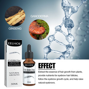 Sérum de croissance des sourcils EELHOE, à base d'herbes naturelles, pour des sourcils plus épais et plus fournis, traitement à l'huile essentielle, soin nourrissant et revitalisant pour tous. - Product Image 5