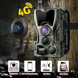 HC-801PLUS Trail <b>Camera</b> 2K Video Wi-Fi Waterproof IP65 <b>Outdoor</b> Hunting <b>Camera</b> With Remote Control - Product Image 3