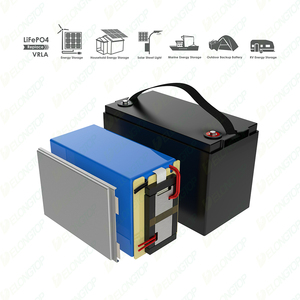 Baterías de Iones de Litio Recargables Portátiles de Ciclo Profundo de 12V 100Ah para Almacenamiento Solar, Paquete de Baterías LFP12100 de 6000 Ciclos - Product Image 5