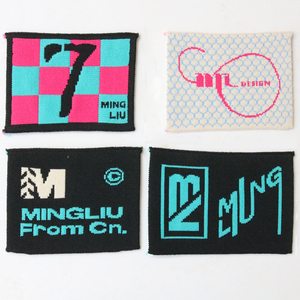 High Quality Custom Logo Cotton Woven <strong>Fabric</strong> Polyester <strong>Label</strong> Shirt Personalized Tags Embroidered Garment <strong>Labels</strong> for Clothing - Product Image 5