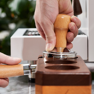 Offerta Speciale: Pressino per Caffè in Legno Massello, Tamper per Espresso 51/53/58mm, Strumento per Pressare il Caffè - Product Image 4
