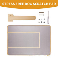 Nouvelle planche à gratter pour chien en bois qui peut être retirée pour réparer les planches à ongles pour animaux de compagnie fournitures de jouets pour chiens papier de verre en bois Scr