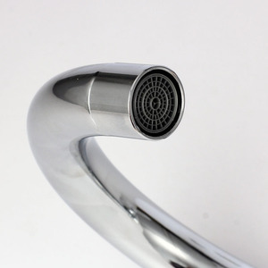 Double <b>Handle</b> Basin Faucet 2 Holes Deck Mounted Brass Ceramic Valve Core - Product Image 4