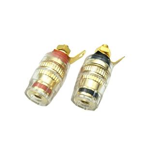 Altavoz, terminal de cristal, terminal de cobre chapado en oro, conector tipo banana, toma de corriente de fábrica - Product Image 4