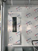 Lampu LED pemanas listrik bilik semprot mobil kustom Tricar CE untuk penggunaan Oven bengkel kendaraan untuk kendaraan memanggang