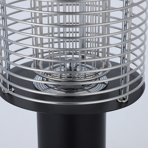 Lampe anti-moustiques solaire extérieure 60x21 noire, électrique, pour le contrôle des nuisibles dans la cour - Product Image 1