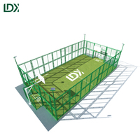 Produsen Kandang Lapangan Sepak Bola Grosir, Kandang Sepak Bola Multifungsi, Lapangan Basket Sepak Bola 2 in 1 Custom