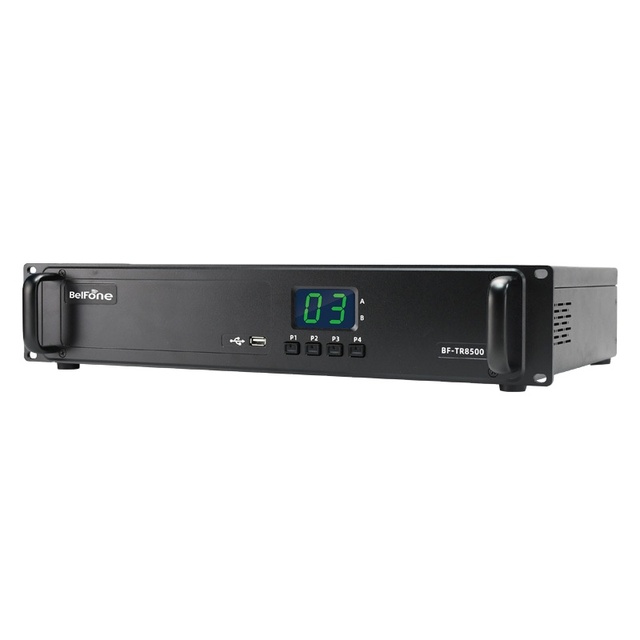 BelFone BF-TR8500 50W Dual Band Base Station Repeater Long Distance Range GPS Linked Two-Way VHF/UHF Radio DMR Analog IP