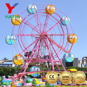 Grande Roue Panoramique de 15 m pour Projet de Parc d'Attractions, 40 Places, Manège de Parc d'Attractions, Grande Roue de 15 Mètres à Vendre - Product Image 1