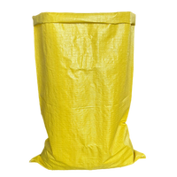 Sacs tissés en polypropylène 100 kg pour emballage de charbon de bois, usage intensif