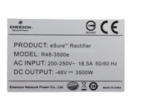 Module redresseur de puissance télécom R48-3500E pour stations de base de communication