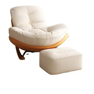 AC016 Luxury Living Room Furniture Singolo In Pelle Sedile Divano di Casa Sedia Tufted Pulsanti Indietro Poltrona
