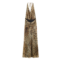Robe Midi Chic et Tendance en Mousseline Texturée à Col Halter et Dos Nu pour Femme PB&ZA – Nouvelle Collection Été 2026 – Idéale pour le Quotidien et les Activités en Extérieur
