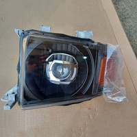 Pour Toyota Land Cruiser LC 79 FJ79 Ensemble de phares Phare Angel Devil Eye Chrome ou noir