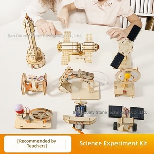Kit d'expériences scientifiques sur le bois, ensemble de construction éducatif pour garçons et filles de 0 à 3 mois - Jouet STEM - Product Image 4