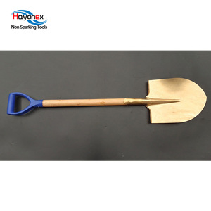Trung Quốc chất lượng cao công cụ an toàn chống cháy nổ bằng gỗ xử lý tip xẻng nhôm Bronze không phát ra tia lửa công cụ tu xẻng - Product Image 5