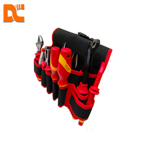 Ensemble d'outils isolés VDE professionnels en acier au carbone, kit d'outils électriques manuels pour l'entretien industriel et les réparations domestiques