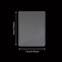 Vente en gros de protège-cartes rigides en plastique pour cartes de baseball, cartes TCG et cartes à collectionner, Toploaders