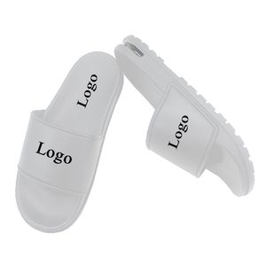 Claquettes de plage antidérapantes en PVC, couleur <span class=keywords><strong>rouge</strong></span>, avec logo personnalisé, pour hommes - Product Image 5