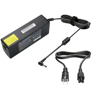 Catu daya adaptor AC Laptop 3,95a 75W, pengisi daya Laptop 19V 3,9a untuk Toshiba