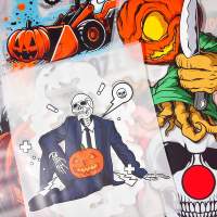 Adesivi per Magliette DTF Personalizzati di Alta Qualità, Stampa a Caldo per Halloween, Materiale PET Lavabile