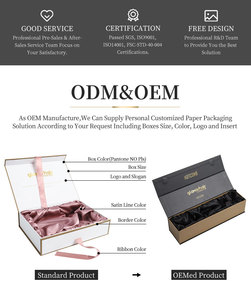 Caja de Cartón para Envíos de Comercio Electrónico con Impresión Personalizada WALKIN, Embalaje para Cosméticos, Maquillaje, Regalos de Lujo - Product Image 3