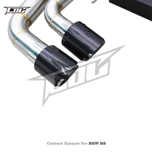 Sistema de escape Catback personalizado para <span class=keywords><strong>BMW</strong></span> <span class=keywords><strong>M8</strong></span> <span class=keywords><strong>Gran</strong></span> <span class=keywords><strong>Coupe</strong></span> F93 4,4 T 2019-2024, silenciador de tubo de escape deportivo de cuatro puertas con Control de válvula - Product Image 6