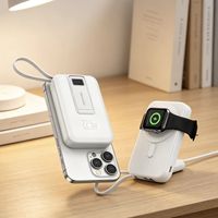Batterie externe sans fil Magtinec de haute qualité, 22,5 W, 10 000 mAh, chargeur rapide portable, batteries externes sans fil pour iPhone