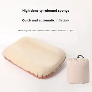 Colchón Inflable Portátil para Acampar al Aire Libre, Doble, Automático, con Cojín de Aire, Tejido Compuesto - Product Image 1