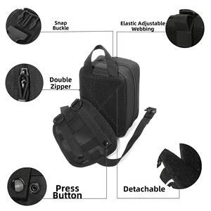 Erste-Hilfe-Kit-Tasche Leere Molle Ifak-Tasche EMT Tactical Medical Med Rip Away Taillen gürtel tasche Kleine Rettungs werkzeug beutel - Product Image 4