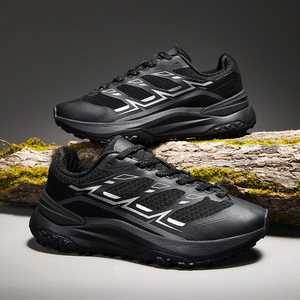 Scarpe da Montagna Estive per Uomo, Leggere e Traspiranti, Resistenti agli Urti, in Tessuto a Rete con Lacci - Product Image 2