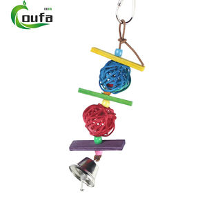 Hot Selling Houten Vogel Hangende Vogel Papegaai Speelgoed Houten Groter Kauwspeelgoed Spannend Kauwspeelgoed - Product Image 3