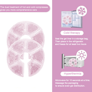 Bantalan Gel menyusui dapat dipakai ulang untuk meringankan nyeri payudara untuk pasca melahirkan produk perawatan payudara terapi bantalan tekanan panas & dingin Ibu - Product Image 4