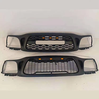 Grille de voiture ABS Gobison 2001 2002 2003 2004 avec lumières pour Toyota Tacoma
