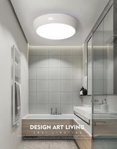 IP65 Sensing 30W LED Tri-preuve Plafonnier de secours Style nordique moderne 80 PC 12 Sports de plein air ABS Surface 85 AC Oyster - Product Image 2