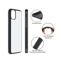 Top vente conceptions personnalisées 2D Sublimation étui de téléphone portable pour iPhone 17 16 15 14 13 pro max impression par transfert de chaleur couverture arrière