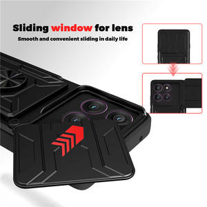 Funda Protectora para Teléfono con Ventana Deslizante para Protección de Lente, Resistente a Golpes, para Moto Edge 60 Pro 5G - Product Image 5