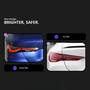 YM G22 g82 M4 Gts nâng cấp mới cho BMW <span class=keywords><strong>4</strong></span> Series 20-24 đèn đuôi sau CSL Laser động tín hiệu DRL Đèn sau màu đỏ cho 425i 430i - Product Image 2