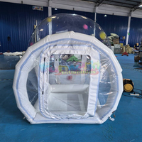 Dôme gonflable géant en PVC transparent pour fête d'anniversaire d'enfants, maison à bulles gonflable, Inflavel