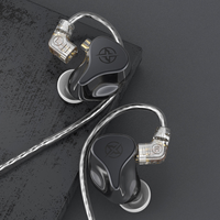 X3 Pro Earbud Kabel Lepas Pasang 3.5mm Dynamic Driver HiFi Bass Monitor untuk Musisi Olahraga Lari Grosir