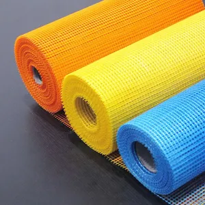 Malla de fibra de vidrio transparente, filtro de pavo, alambre de malla de fibra de vidrio, naranja, blanco, 4x4, 145G