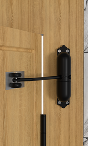 Dispositivo di chiusura della <span class=keywords><strong>porta</strong></span> in legno in camera da letto, - Product Image 2