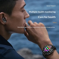Nuevo Reloj Inteligente con Auriculares TWS, Pantalla IPS; Pagos sin Conexión, Monitor de Frecuencia Cardíaca, Presión Arterial, Monitor de Sueño, Rastreador de Actividad de Silicona