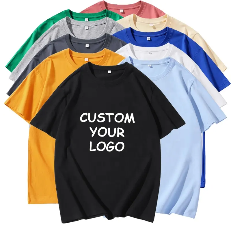 Leeg Mannen 100% Katoen Fit Zachte T-shirts Custom Sublimatie Printproces Logo Sport T-shirts Voor Mannen