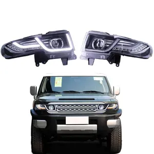 Factory Prijs Auto Led Koplamp Lamp 2007-Up Led Voor Fj Cruiser Koplamp Met Grill