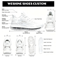 Chaussures de course légères en tissu Fly Weave avec coussin d'air, amortissantes, antidérapantes, à lacets, respirantes, pour l'extérieur