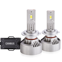 Phares de voiture LED haute puissance 130 watts 13000 lm H7 LED Canbus Ampoules de phare de camion